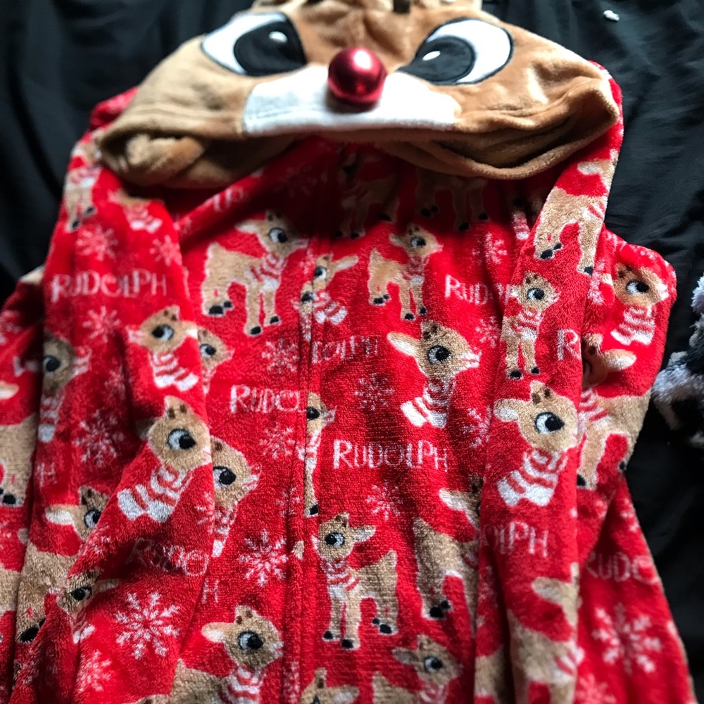 Rudolph Red Kids Pajamas